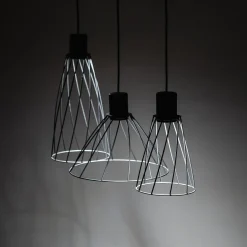 Lampy Wiszące|TK Tomasz Krywult Lampa wisząca loftowa MODESTO BLACK III