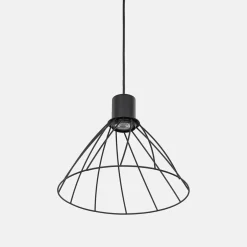 Lampy Wiszące|TK Tomasz Krywult Lampa wisząca loftowa MODESTO BLACK I fi 29,5 cm