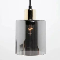 TK Tomasz Krywult Lampa wisząca loftowa złota SIERRA I