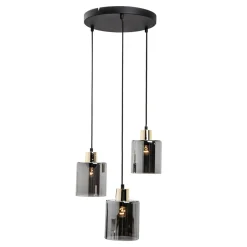 Lampy Wiszące|TK Tomasz Krywult Lampa wisząca loftowa złota SIERRA III