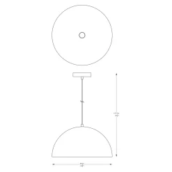 Lampy Wiszące|Zumaline Lampa wisząca matowa biała VELA