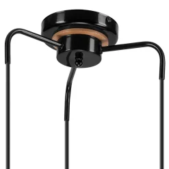 inny Lampa wisząca modern czarna ANGELINA 3