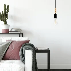 inny Lampa wisząca modern czarna SIMON
