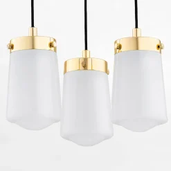 Lampy Wiszące|inny Lampa wisząca mosiądz PASADENA 3