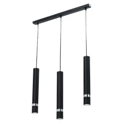 Lampy Wiszące|Luminex Lampa wisząca RENO czarna