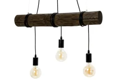 Lampy Wiszące|Spot - Light Lampa wisząca rustykalna orzech TRABO 3