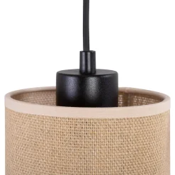 Spot - Light Lampa wisząca rustykalna sosna TRABO JUTE 3