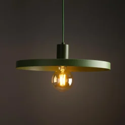 TK Tomasz Krywult Lampa wisząca SILA GREEN PEAPOD fi 44,5 cm