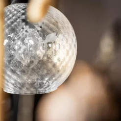 Lampy Wiszące|TK Tomasz Krywult Lampa wisząca tranparentny klosz MIX fi 18 cm