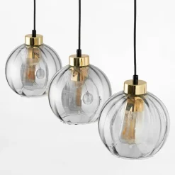 Lampy Wiszące|TK Tomasz Krywult Lampa wisząca transparentna listwa DEVI 3