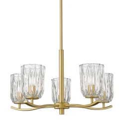 Żyrandole|Lampy Wiszące|Zumaline Lampa wisząca żyrandol złota TAZZA