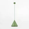 TK Tomasz Krywult Lampa wisząca zielona CONO PEAPOD