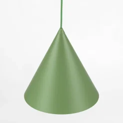 TK Tomasz Krywult Lampa wisząca zielona CONO PEAPOD