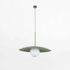 Lampy Wiszące|TK Tomasz Krywult Lampa wisząca zielona SLATE PEAPOD GLASS