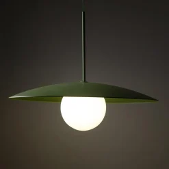 Lampy Wiszące|TK Tomasz Krywult Lampa wisząca zielona SLATE PEAPOD GLASS