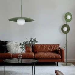 Lampy Wiszące|TK Tomasz Krywult Lampa wisząca zielona SLATE PEAPOD GLASS