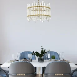 Zumaline Lampa wisząca złota ALEXANDRIA