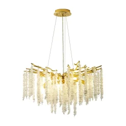 Zumaline Lampa wisząca złota DIJON