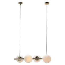 domiluce Lampa wisząca złota LINEA IV