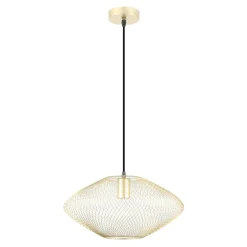 Lampy Wiszące|Zumaline Lampa wisząca złota ORION 37 cm