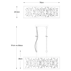 Lampy Wiszące|Zumaline Lampa wisząca złota SPRING