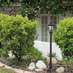 inny Lampa zewnętrzna outdoor niska czarna STANDARD