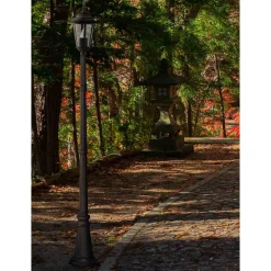 Lampy Ogrodowe|Lampy Ogrodowe|inny Lampa zewnętrzna outdoor wysoka czarna STANDARD