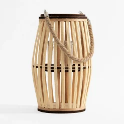 Świece, Świeczniki I Latarenki|inny Lampion dekoracyjny NATURAL 28 cm