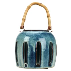 inny Lampion z bambusowym uchwytem MIX 14x14 cm