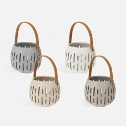 Świece, Świeczniki I Latarenki|inny Lampion z uchwytem 14x12 cm MIX