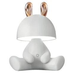 Dzieci Zumaline Lampka nocna LED biała KRÓLIK