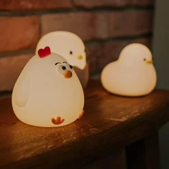 Lampki Nocne|Lampy Do Pokoju Dziecięcego|inny Lampka nocna LED MARY'S biała KURA