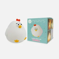 Lampki Nocne|Lampy Do Pokoju Dziecięcego|inny Lampka nocna LED MARY'S biała KURA