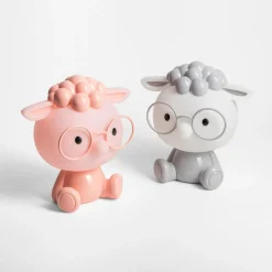 Lampki Nocne|Lampy Do Pokoju Dziecięcego|Zumaline Lampka nocna LED różowa OWCA