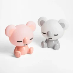 Lampki Nocne|Lampy Do Pokoju Dziecięcego|Zumaline Lampka nocna LED szara KOALA