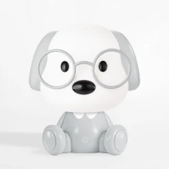 Dzieci Zumaline Lampka nocna LED szara PIES