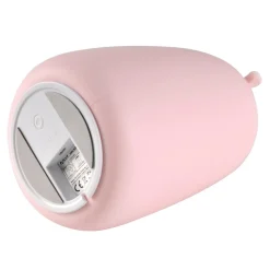 Lampki Nocne|Lampy Do Pokoju Dziecięcego| Lampka nocna silikonowa różowa LED RGB MIŚ