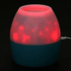 Dzieci PLATINET S.A. Lampka nocna z projektorem biało-niebieska