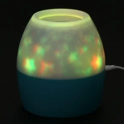 Dzieci PLATINET S.A. Lampka nocna z projektorem biało-niebieska