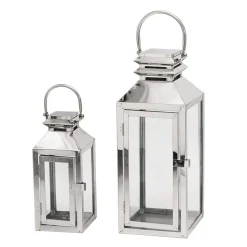 inny Latarenka / lampion srebrna 35 cm