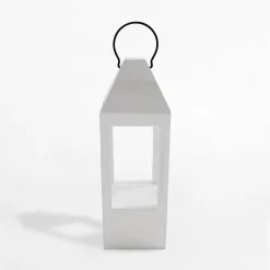 inny Latarenka drewniana biała 42 cm