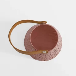 Świece, Świeczniki I Latarenki|inny Latarenka metalowa różowa 16x26,5 cm