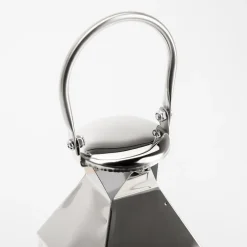 Świece, Świeczniki I Latarenki|inny Latarenka z uchwytem na tealight srebrna 30 cm