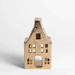 Świece, Świeczniki I Latarenki|inny Latarenka złota DOMEK MIX