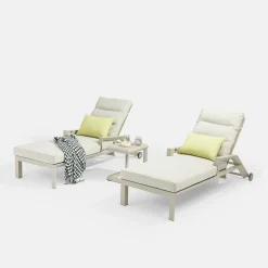 Meble Ogrodowe|Meble Ogrodowe|inny Leżak ogrodowy z regulacja oparcia NALANI