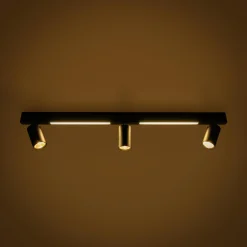 Listwy Oświetleniowe|Wszystkie Lampy Sufitowe|Zumaline Listwa LED czarna MANNARI 5