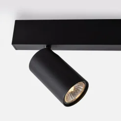 Listwy Oświetleniowe|Wszystkie Lampy Sufitowe|Zumaline Listwa LED 3-punktowa czarna MANNARI