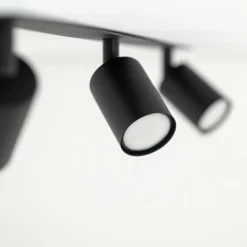 Listwy Oświetleniowe|Wszystkie Lampy Sufitowe|TK Tomasz Krywult Listwa podtynkowa 3 reflektory czarna NEX