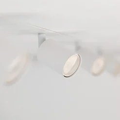 Listwy Oświetleniowe|Wszystkie Lampy Sufitowe|TK Tomasz Krywult Listwa podtynkowa 4 reflektory biała NEX