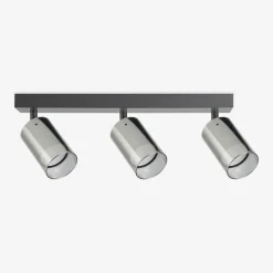 Listwy Oświetleniowe|Wszystkie Lampy Sufitowe|Zumaline Listwa podwieszana 3 reflektory czarna REN